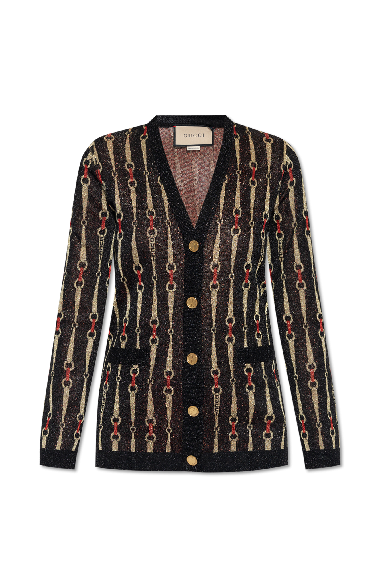 Gucci on sale cardigan black